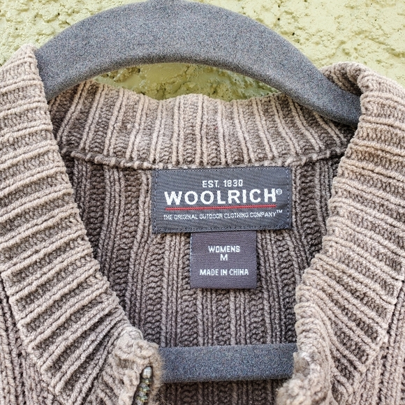 Woolrich Zip Sweater Jacket - Picture 2 of 7